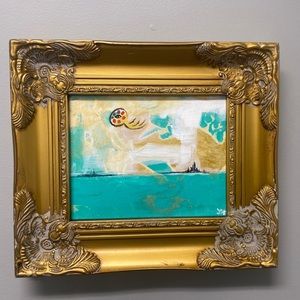 8x 10 inches acrylic painting, frame not included